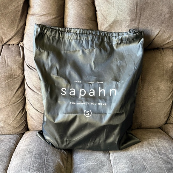 EUC Sapahn Dominique Sling Bag in Whiskey Raw Leather 🥃🤎 - Picture 11 of 15